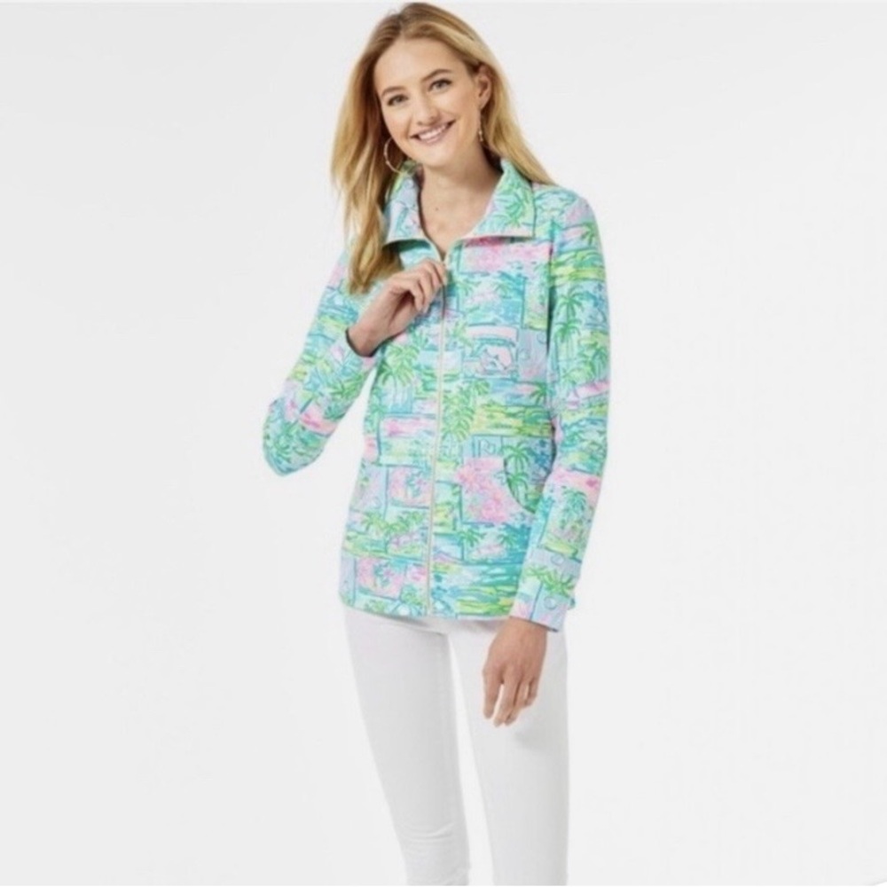 Lilly Pulitzer Women’s Full Zip Honda Classic ⛳️ Jacket M
